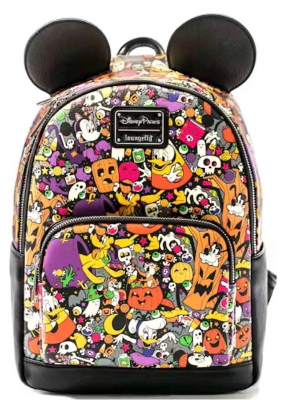 Disney Loungefly Mini Backpack Halloween Trick Or Treat Mickey Minnie 2022